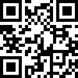 QR Code for the Humble & Mash Rectangular Flow Placemat - Black