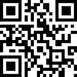 QR Code for the Dear Deer Satin Pillow Slip, Set of 2 - Black