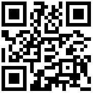 QR Code for the Alkaline Terrazzo Coasters, Set of 4 - Black and White Terrazzo