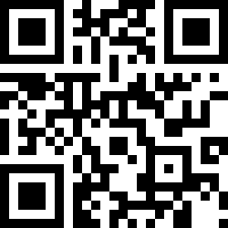 QR Code for the Alkaline Terrazzo Coasters, Set of 4 - Blue and White