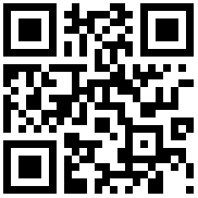 QR Code for the Aurora Home Hydrangea Wrapping Paper - Blue Hydrangea