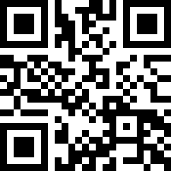 QR Code for the Printworks Pocket Notebook - Blue