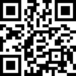 QR Code for the Alkaline Medium Ribbed Candle Holder - Black 
