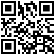 QR Code for the Alkaline Medium Ribbed Candle Holder - Perinial blue