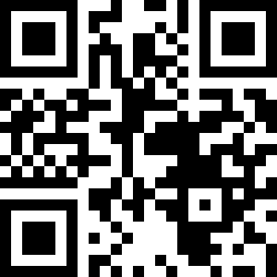 QR Code for the Alkaline Small Ribbed Candle Holder - Black