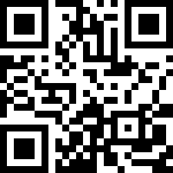 QR Code for the Halo Dish Covers African Flowers Cotton Tea Towel - Midnight Blue