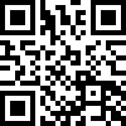 QR Code for the Halo Dish Covers African Flowers Cotton Tea Towel - Navy Blue