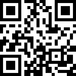 QR Code for the India Ink Mandala Blue Tablecloth - 8-Seater