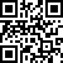 QR Code for the Printworks Just A Note Notebook - Blue
