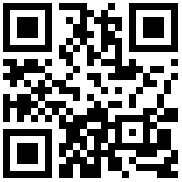 QR Code for the Thread Office Blue Stripe Tealight Candle Holder