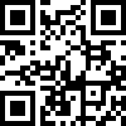 QR Code for the Thread Office Clear Belly Vase - Medium