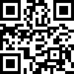 QR Code for the Alkaline Chunky Ribbed Pillar Candle Holder - Ice Blue