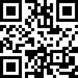 QR Code for the Gone Rural Rings of Jupiter Placemat - Smoke & Black