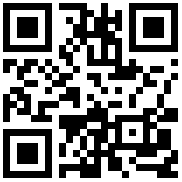QR Code for the Gone Rural Rings of Jupiter Placemat - Smoke & Black