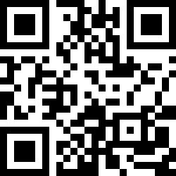 QR Code for the Gone Rural Rings of Jupiter Placemat - Smoke, Indigo & White