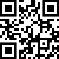 QR Code for the Thread Office Black Frame Area Rug, 160cm x 230cm