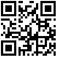 QR Code for the Thread Office Blue Ripple Glass Vase