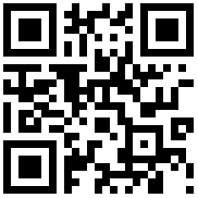QR Code for the Thread Office Teardrop Clear Glass Vase - Short
