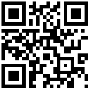 QR Code for the Thread Office Rattan Woven Round Basket with Handles - Medium