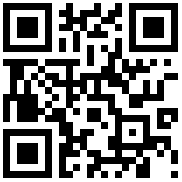 QR Code for the Thread Office Rattan Woven Round Basket with Handles - Small