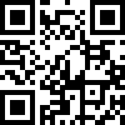 QR Code for the Thread Office Bone & Black Organic Stripe Glass Vase