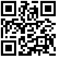QR Code for the Thandana Laminated Fabric Glasses Case - Cheetah White