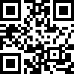 QR Code for the Thandana Laminated Fabric Glasses Case - Linear Preppy