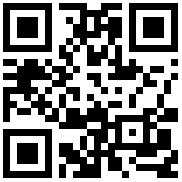 QR Code for the Thandana Laminated Fabric Glasses Case - Linear Preppy