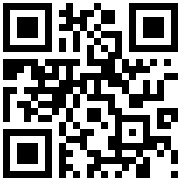 QR Code for the Thandana Laminated Fabric Makeup Bag - Linear Preppy