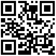 QR Code for the Thandana Laminated Fabric Pouch - Indie Sunset