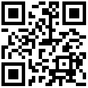 QR Code for the Umbra Palm Double Hand Towel Holder - Metallic Titanium
