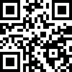 QR Code for the Club Classique White Unisex Fleece Bathrobe - Medium